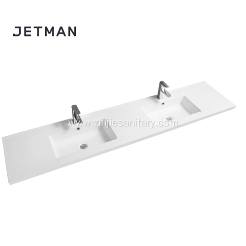 ceramic hand bathroom double wash basin